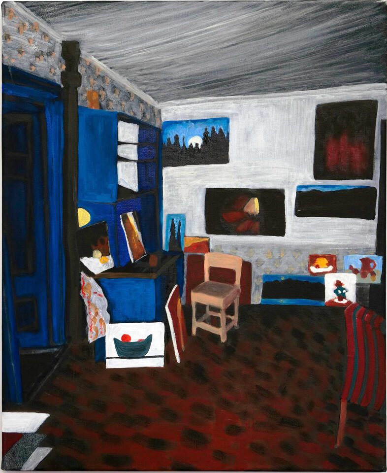 oil on canvas, 20X16